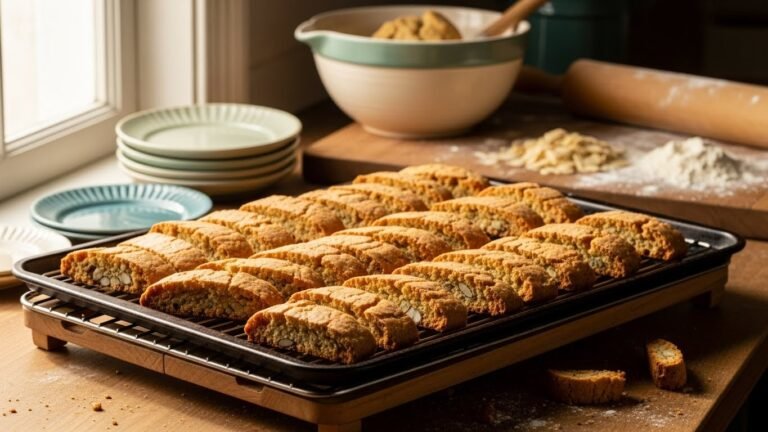 Italian Biscotti Recipe Crunchy Twice Baked Cookies for Coffee Dipping