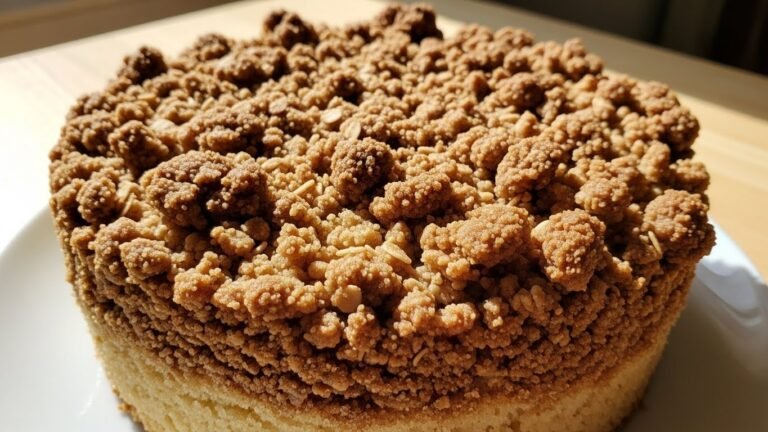 Classic American Coffee Cake Ultimate Recipe with Crumb Topping