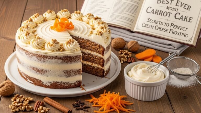 Best Ever Moist Carrot Cake Secrets to Perfect Cream Cheese Frosting
