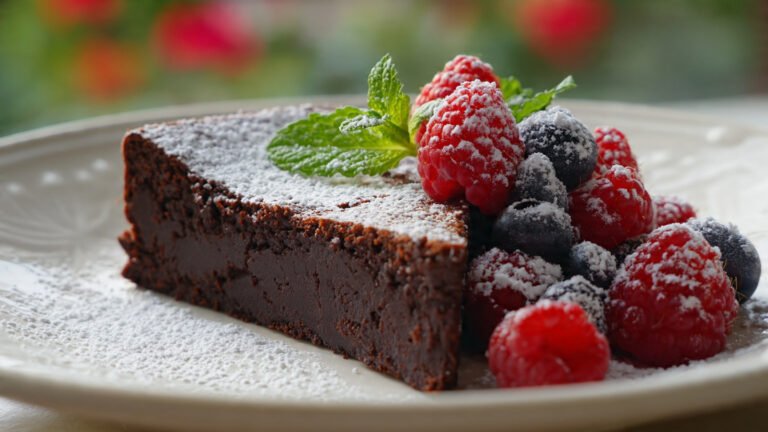 Flourless Chocolate Cake Recipe Rich and Gluten Free
