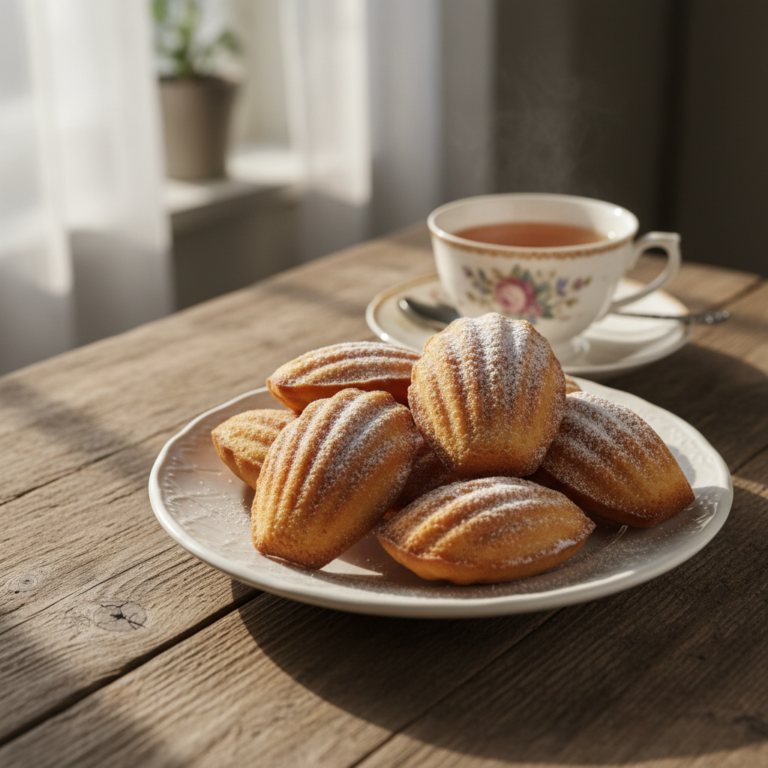French Madeleines Recipe with Soft Buttery Texture