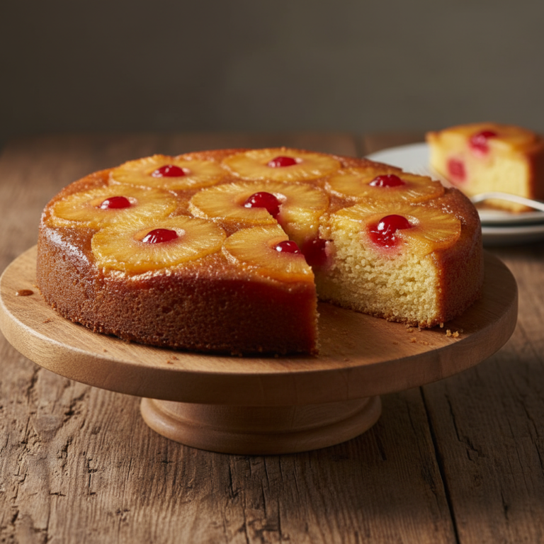Upside Down Pineapple Cake Recipe Easy Style