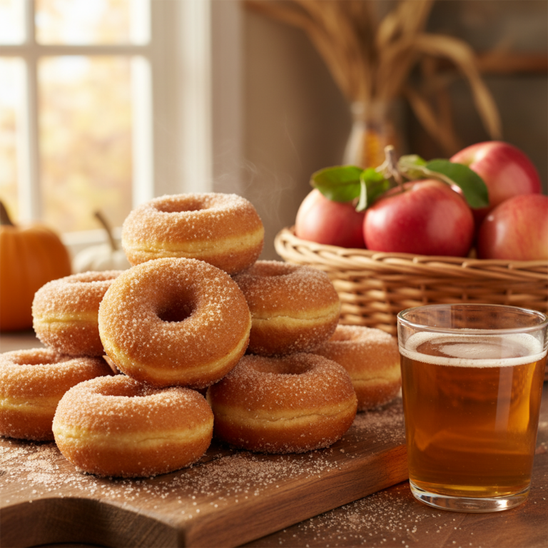 Apple Cider Donut Recipe Soft and Spiced
