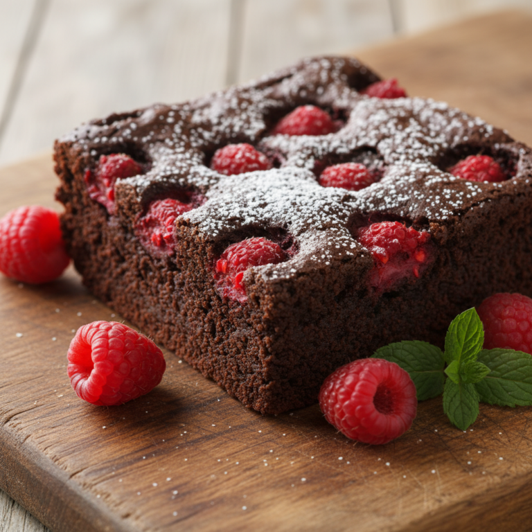 Raspberry Brownies Recipe Fudgy and Fruity