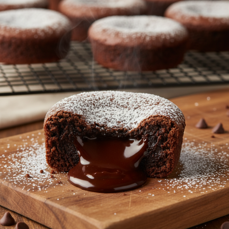 Lava Brownies Recipe Gooey Chocolate Center