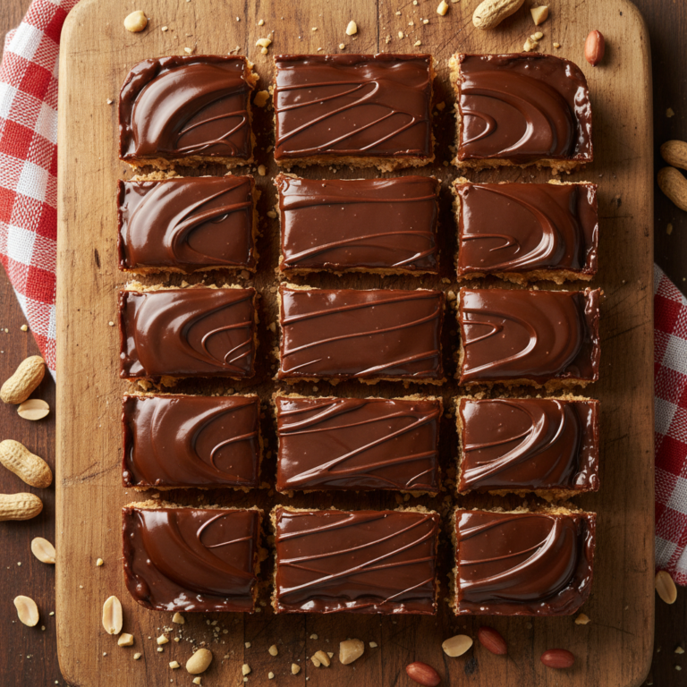 No Bake Peanut Butter Bars