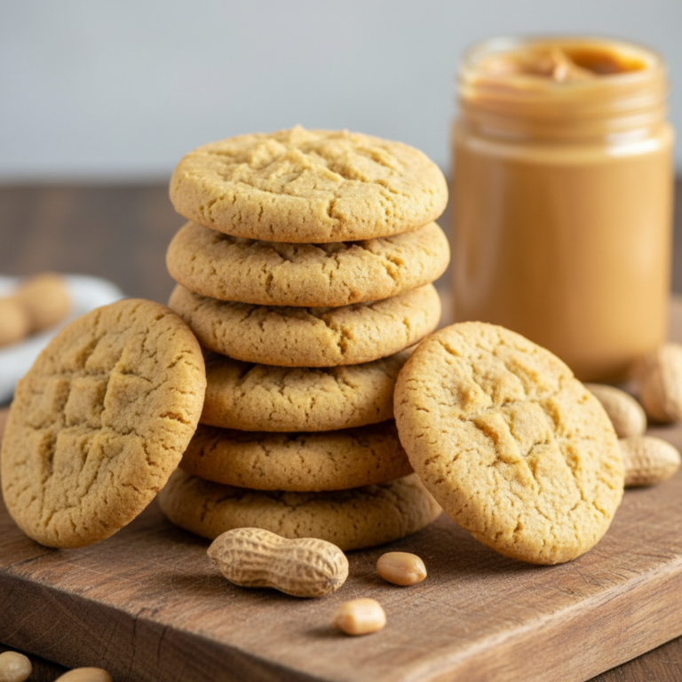 Peanut Butter Cookies without Flour