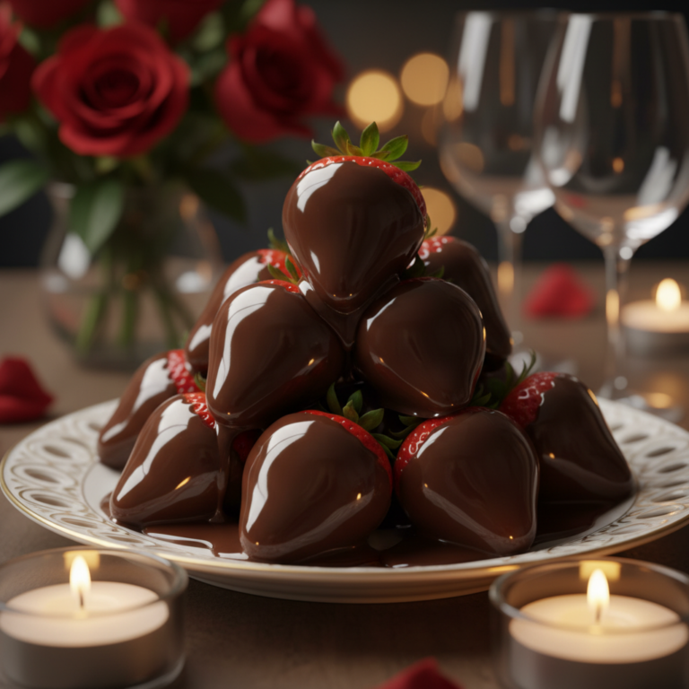 Chocolate Covered Strawberries Date Night