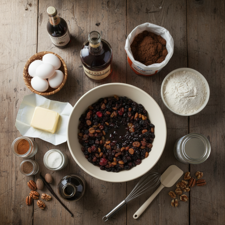 Moist Rum Cake with Butter Glaze