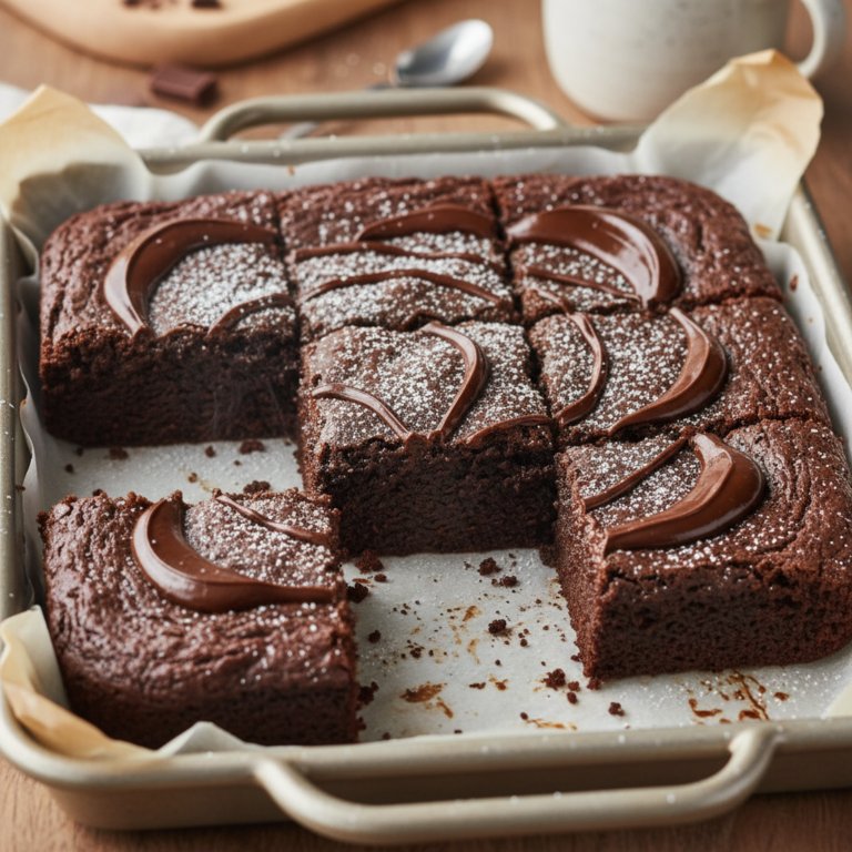 Zucchini Brownies Extra Moist