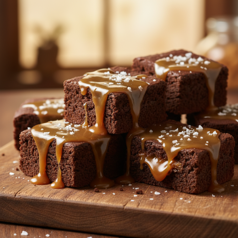 Salted Caramel Brownies Sweet & Salty