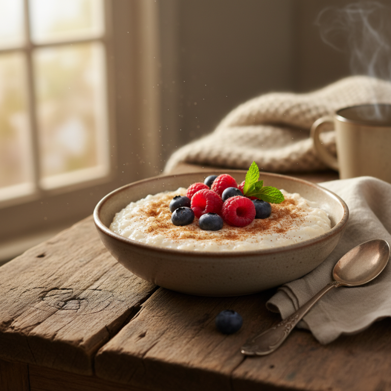 Creamy Rice Pudding Classic Style