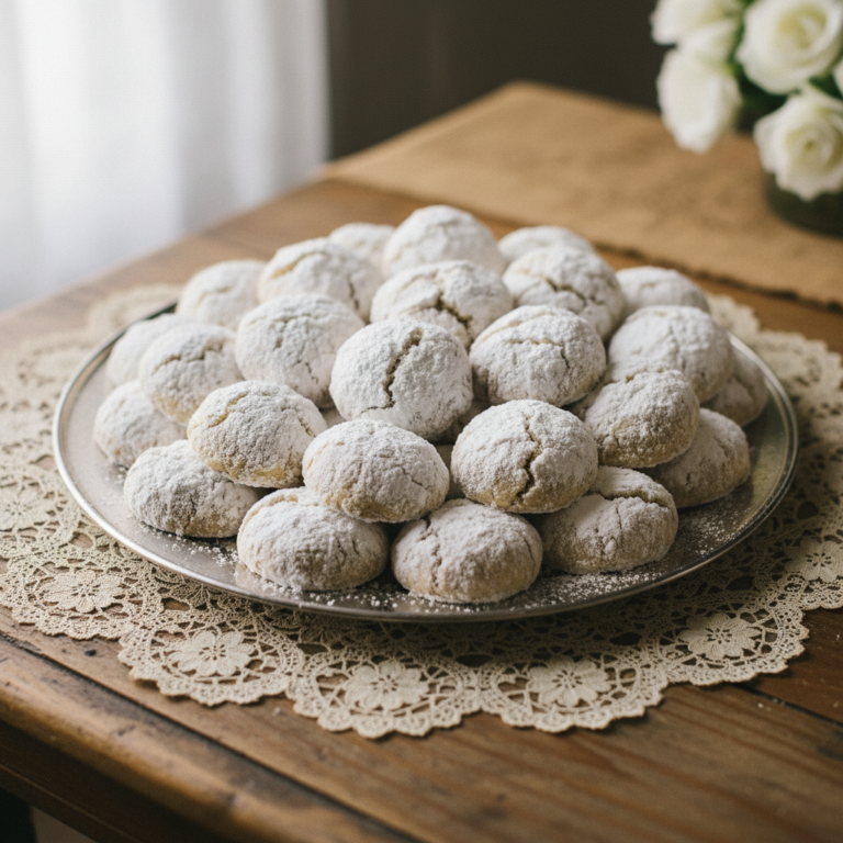 Elegant Wedding Cookies Melt in Mouth