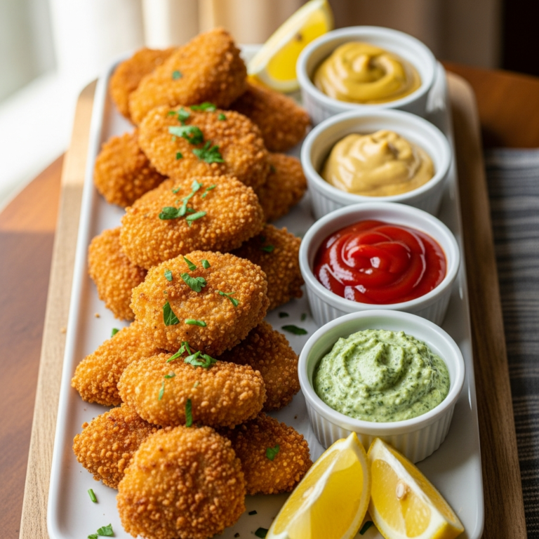 Homemade Air Fryer Nuggets Recipe (Crispy & Juicy)