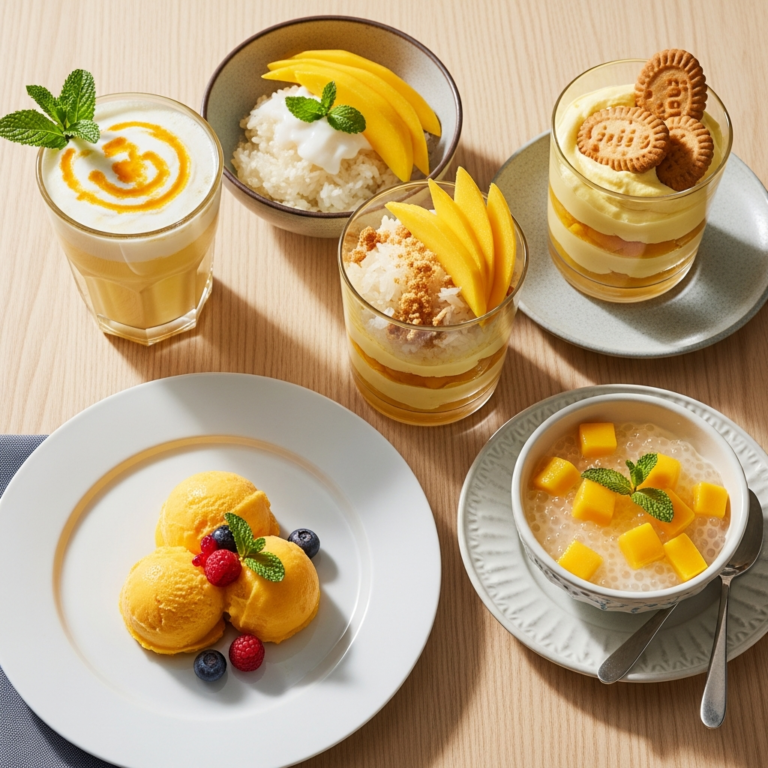 10 Easy Mango Dessert Recipes