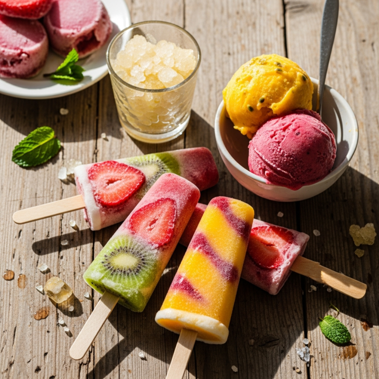 Frozen Dessert Ideas for Hot Days