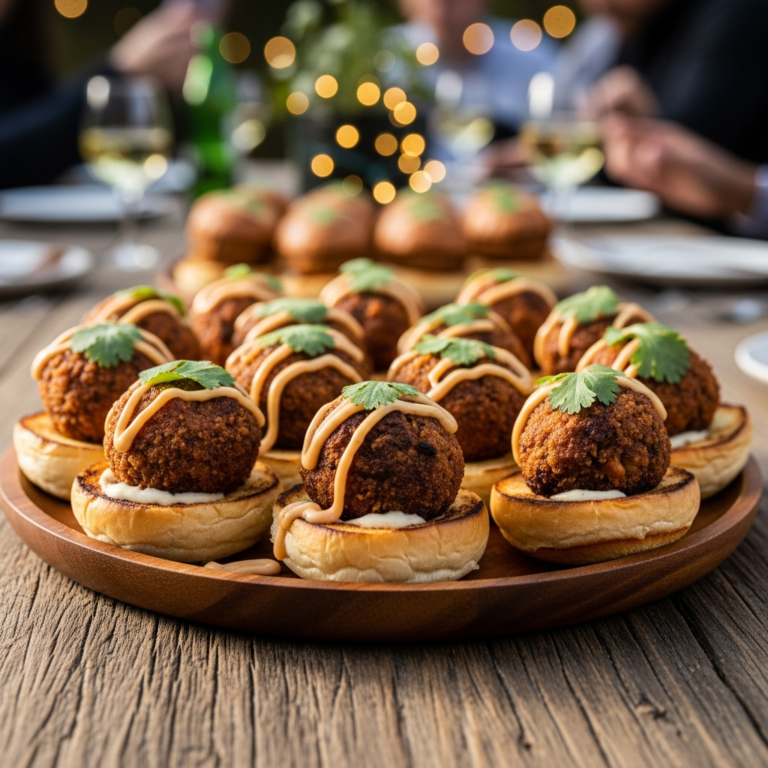 Smashed Chicken Meatball Slider Recipes for Gatherings
