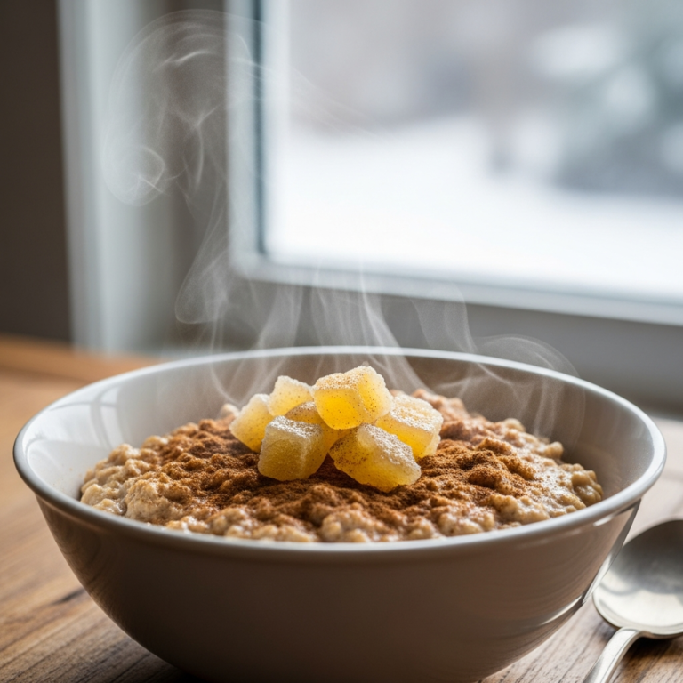Gingerbread Oatmeal Recipes Full of Warm Spice