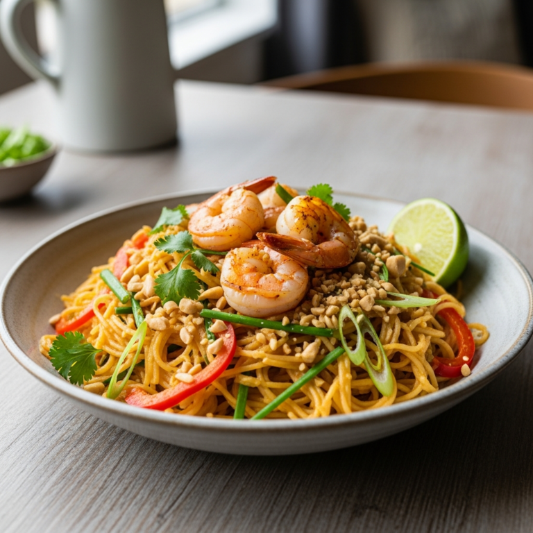 Spaghetti Squash Pad Thai Recipes for Light Dinners