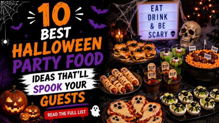 10 Best Halloween Party Food Ideas That’ll Spook Your Guests